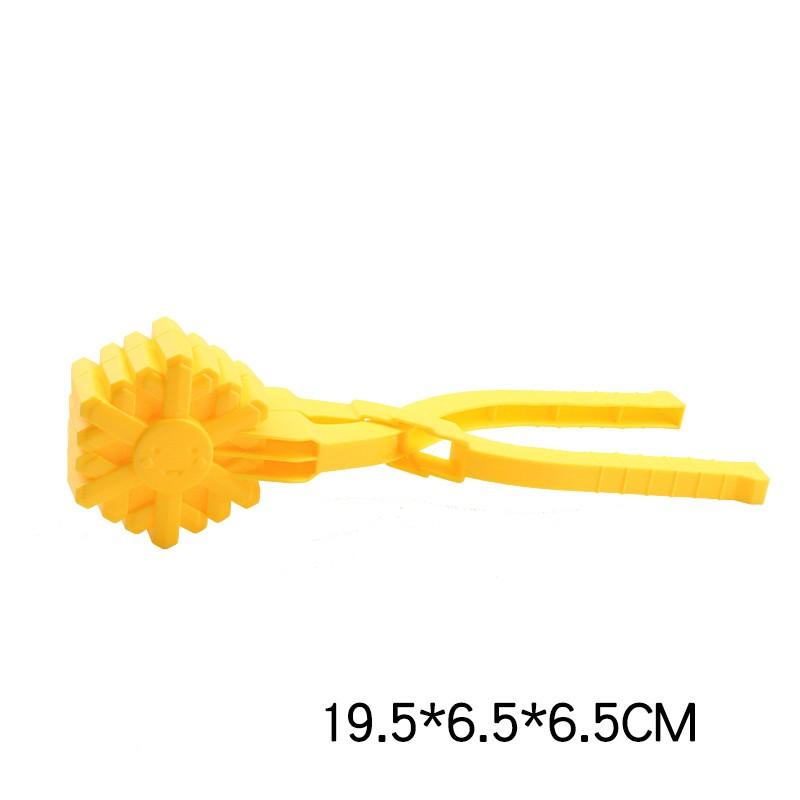 

Зажим для изготовления снежинок, детский пластиковый зимний инструмент для формовки снега и песка для снежного боя, развлечений и спорта на открытом воздухе