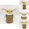 Adorable 25cm Baby Yoda Plush Doll From The Mandalorian With Removable Clothes
