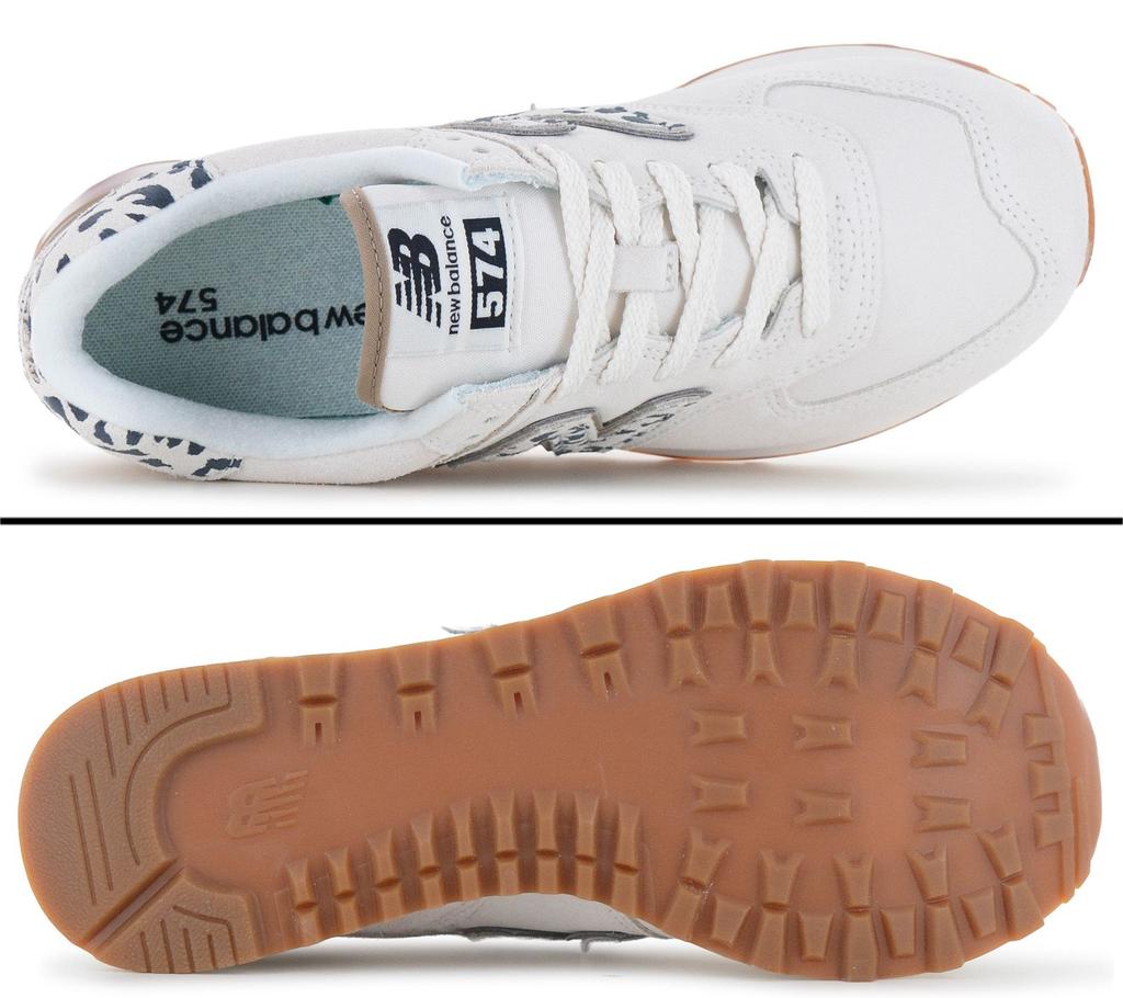 New Balance 574 - Tênis Feminino Sapatos Branco WL574XD2 ORIGINAL