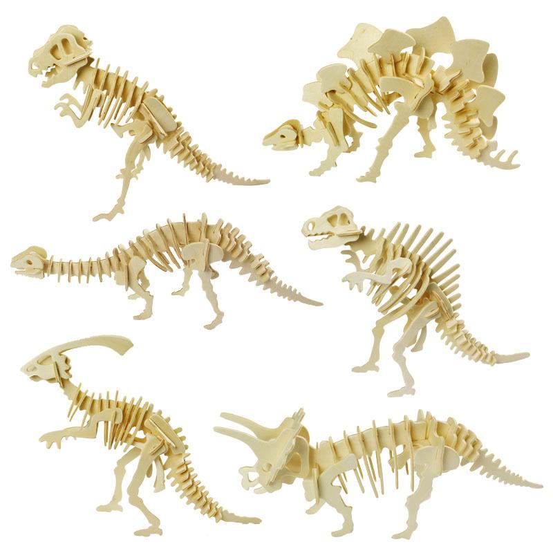 Non-Toxic 3D Diy Wood Puzzle Toy Military Series Tank Vehicle Model Set Creative Assembled Education Puzzle Toys Gifts For Children Kids
