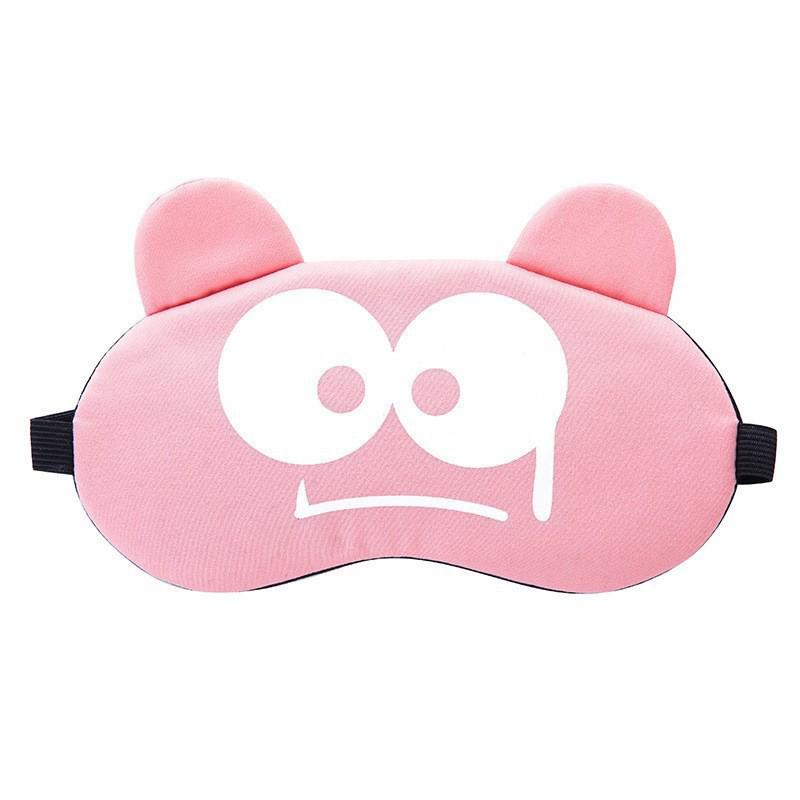 Cute Cartoon Anime Eye Mask | Ice/Hot Compress, Breathable Sleep Shade for Men & Women
