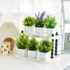 Lifelike Artificial Potted Plants for Home Office Decor Mini Fake Greenery Desk Top Decoration Modern Table Centerpiece