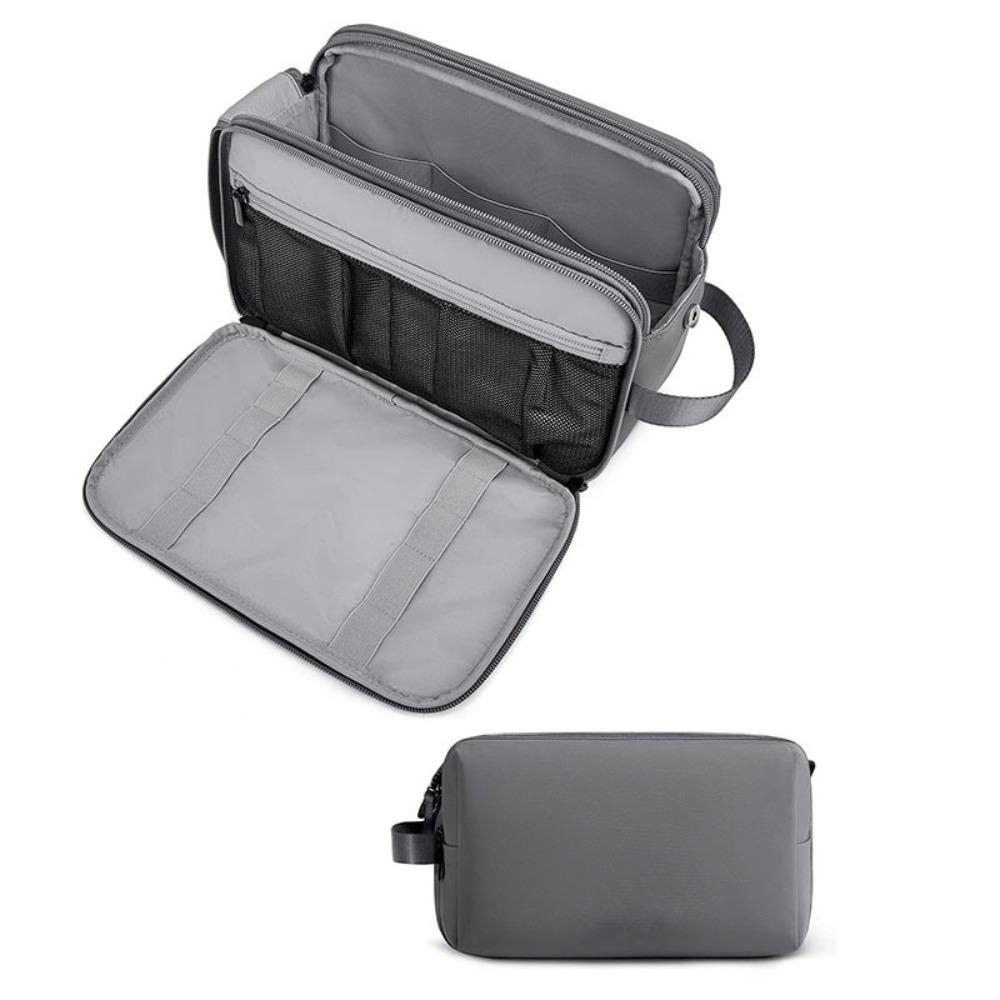 Fashion Waterproof Travel Toiletry Bag Dry Wet Separation Large Capacity Ladies Makeup Bag Women Lightweight Cosmetic