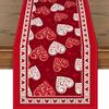Desktop Ornaments Love Table Flag Tablecloth 33*183cm Table Runner For Festive Atmosphere Event Decoration Valentine's Day Party