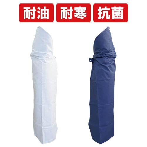 ZEROA One-Touch Apron, Oil-Resistant, Waterproof, Antibacterial, Professional Standard, ZOE-280, Hokkaido Specification (Made in Japan) (L, White)