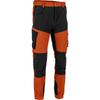 Brick-Black Stretch Trousers, "3Xl",Ce,Lahti