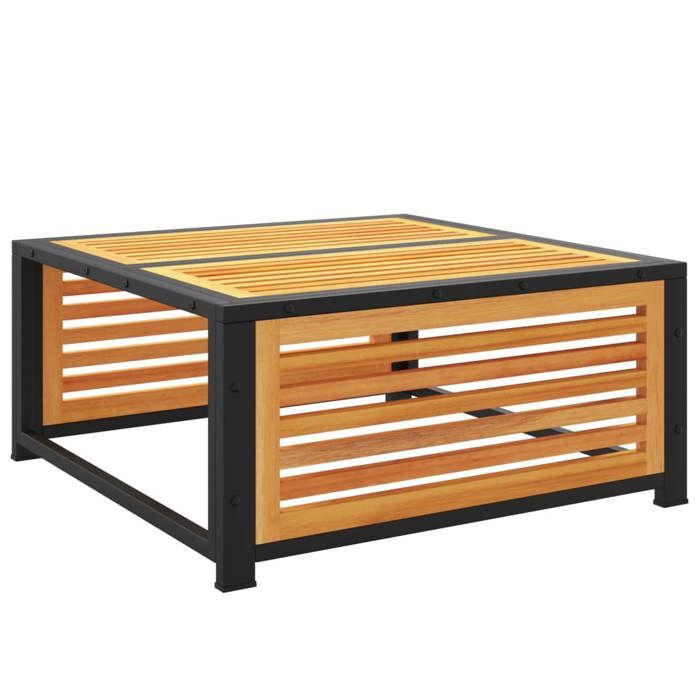 VidaXL Garden Table 68x68x30 Cm Solid Acacia Wood, Garden Coffee Table, Garden Side Table, End Table, 367644