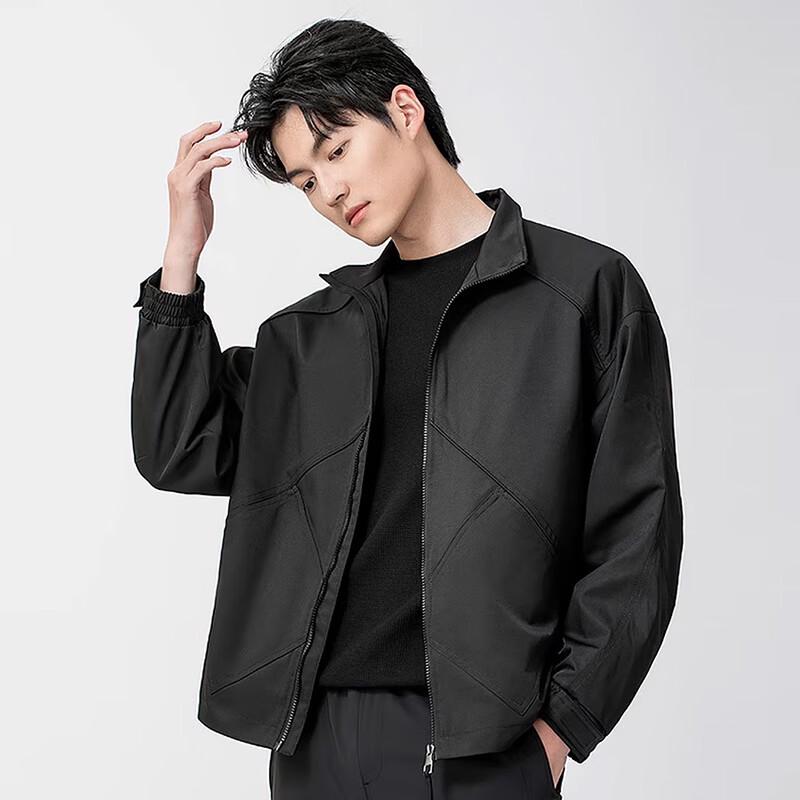 Men's Stand-Collar Casual Jacket