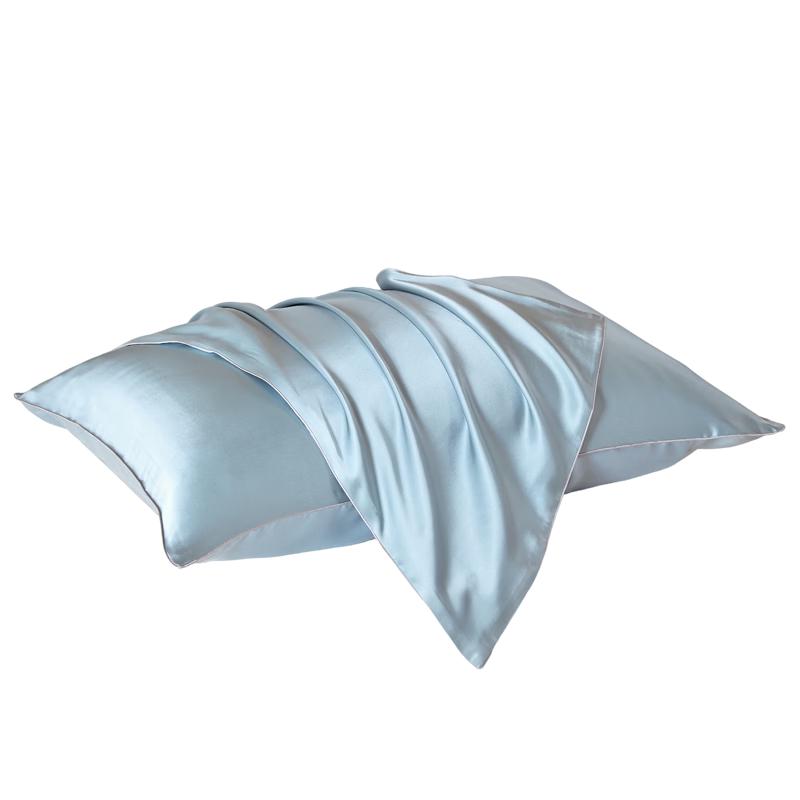 Taihu Snow Solid Color Silk Pillowcase