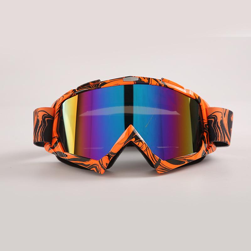 Fahrradbrille Anti-Beschlag und winddicht Sandbrille Jungen und Mädchen Outdoor-Skibrille