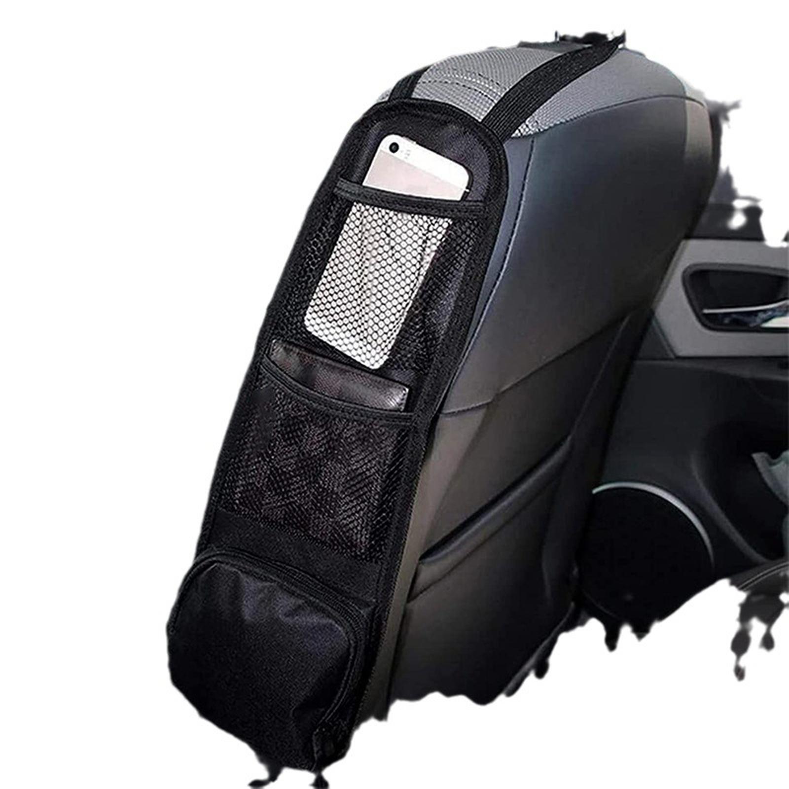 

LEIBOO Car Seat Back Hanging Bag Oxford Cloth Thermal Pressure Resistant Side Organizer Bag Auto Interior Accessories One Size чёрный