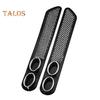 Cemoon 1 Pair Car Decorative Exhaust Universal Practical Car Accessories Durable False Exhaust Pipe Stickers for Automobile Truck Vehicle