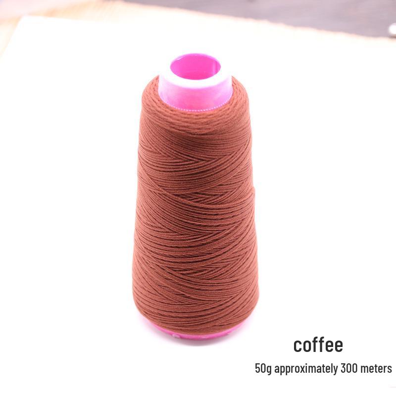 Colorful Elastic Cotton Thread for DIY Jewelry and Hair Accessories
