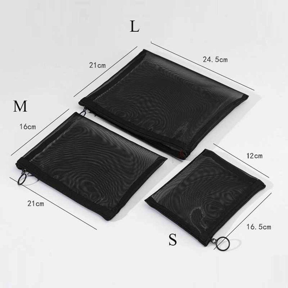 Travel Organizer Large Capacity Storage Toiletry Bag Mesh Cosmetic Bag Makeup Bags Cosmetic Cases