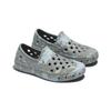 Vans Slip-On Kids Comfortable Wear-resistant Breathable Sandals Gray Blue for Children VN0A4UVILLL