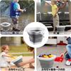Mini Foldable Soft Bucket, Brush Washing Bucket, Fishing Bucket, Car Wash Bucket, Camping Bucket, Compact Storage, Water Bucket, Small Fishing Bucket,