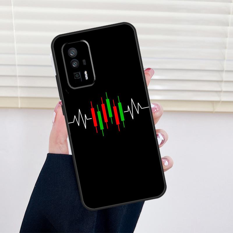 Day Trading Day Trader Cover For Xiaomi 13 14 15 Ultra 11T 12T 13T 14T Pro POCO X7 Pro X3 X5 X6 M6 F5 F6 Pro Case