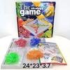 Gioco da Tavolo Strategico per Bambini Giocattoli Educativi Gioco dei Quadrati Colorati Facile da Giocare per Bambini Festa di Famiglia Giochi Indoor Regalo Puzzle