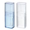Cotton Swab Jar Cotton Swab Holder Cotton Swab Dispenser with Lid Plastic Ear Stick Swabs Holder Bathroom Storage Jars