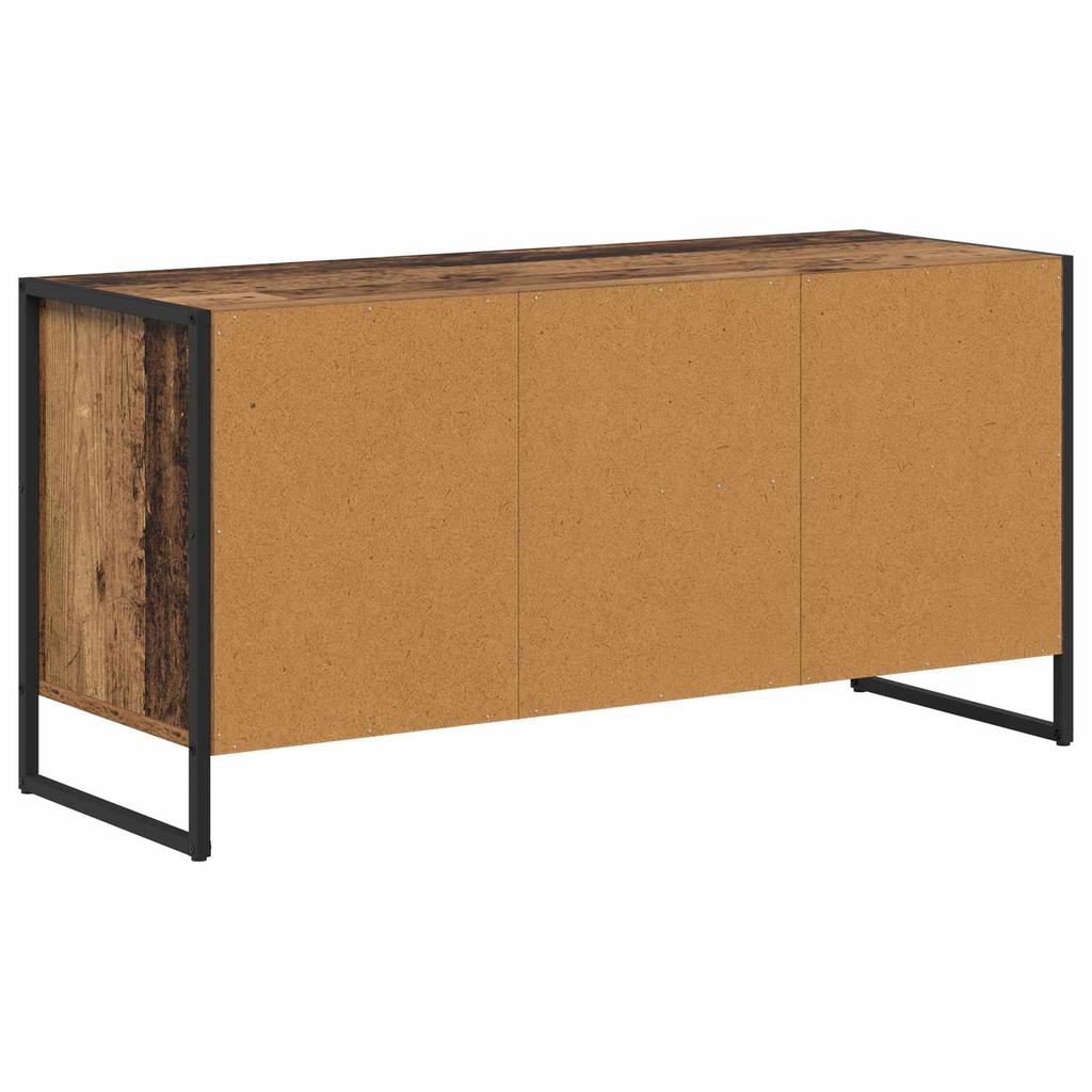 TV Stand 100 X 36 X 49.5 Cm Reclaimed Wood Engineered Wood