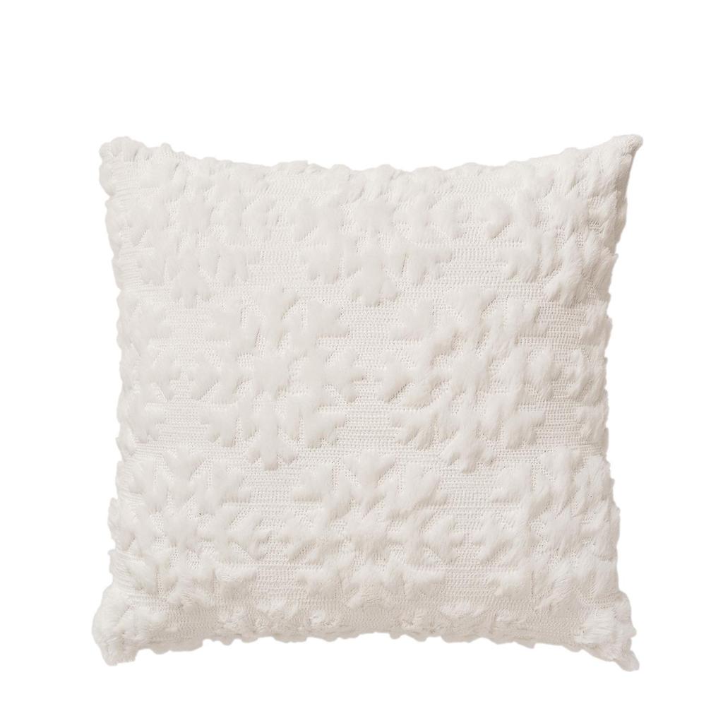 Christmas Tree and Star Embroidered Pillowcase - Festive Winter Sofa Cushion Cover