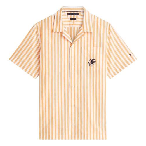 Tommy Hilfiger Mens Striped Weave Shirt