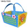 DIY Cute Flower Handmade Craft Kids Children Creative Toy Braided Storage Basket
