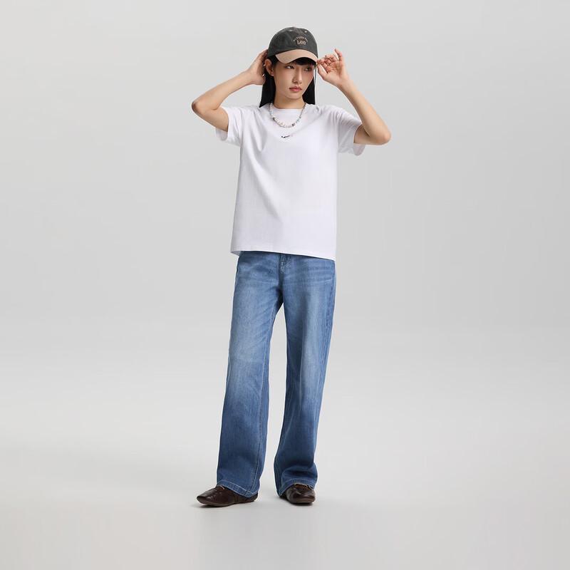 Lee Unisex Small Logo Crewneck T-Shirt