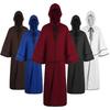 Medieval Cosplay Costume, 5-Color Hooded Robe, Monk Robe, Cape, Long-Sleeved Cosplay, Death Cosplay Costume