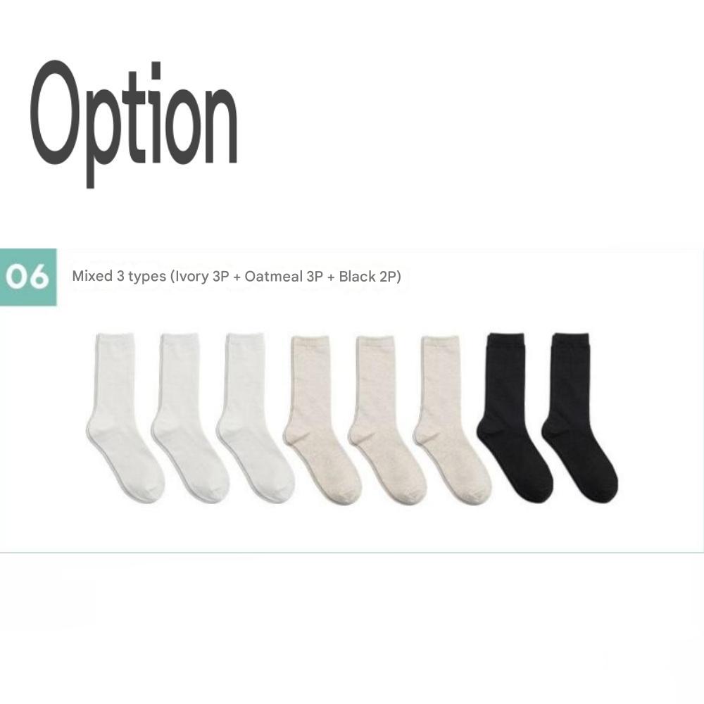 

Женские премиальные носки Sockpiens длинные(Теленок : 20см) Носки[6~8(США) 3,5~5,5(Великобритания)37~39(США)] Набор из 8 пар