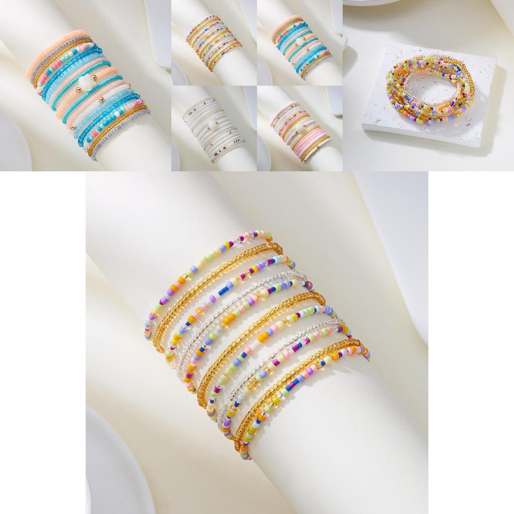 Multielement Beaded Jewelry For Women With Electroplated Finish For Casual Wear