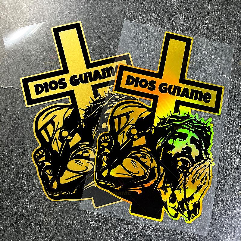 1pc DIOS GUIAME Car Stickers Waterproof for Atuo Windows Trunk Door Motocycle Tailbox Fairings Scooter Universal Vinyl Decals