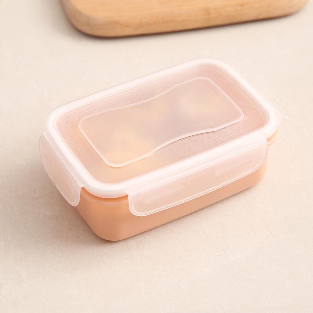 Round & Square Food Storage Containers, Plastic Sealed Fresh-Keeping Boxes for Kitchen