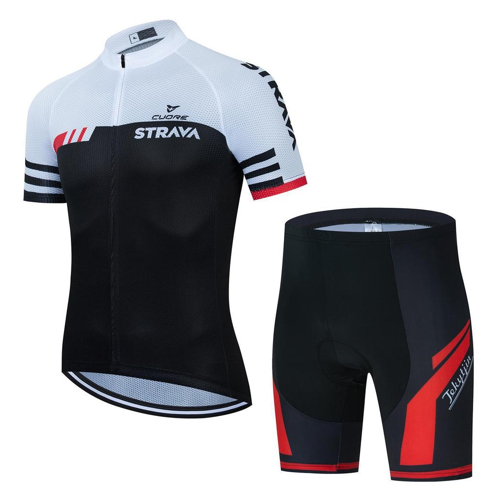 2026 Summer Suit Breathable Cycling Suit Cycling Suit Short-sleeved Suit Men's and Women's Quick-drying Breathable Cycling Suit Overalls