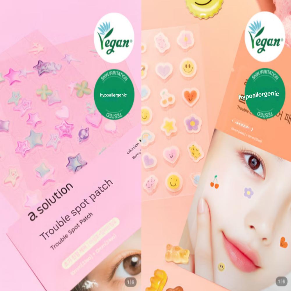 

Патч для проблемной кожи A Solution 2 типа (Пятно : Перед сжатием 57 + Очистить : После сжатия 26 листов)