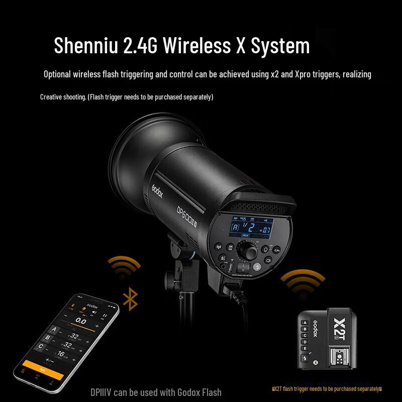 Godox DP600III-V 600W Studio Flash Light Kit