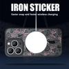 Cherry Bowknot Patterned Magnetic Phone Case For iPhone 17e 17 Pro Max 16 15 14 13 Pro Max 16e 11 For Magsafe Acrylic Back Cover