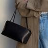 Echt Leer Dames Onderarmtas Klassieke High-End Luxe Schoudertas Europese Amerikaanse Eenvoudige Effen Kleur Fashi Handtas