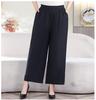 Stylish Plus Size Mid-Sleeve Shirt for Elderly Women: Spring/Summer Tang Suit Top for 70-Year-Olds