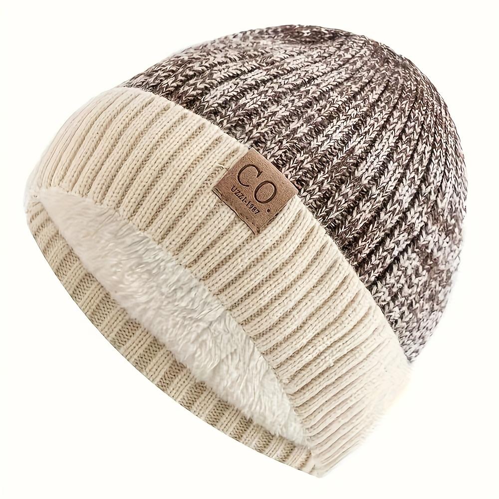 

Winter Knit - Soft And Comfortable Lined with Fleece for Warmth Suitable for Both Men And Women Ideal for Outdoor Activities хакі