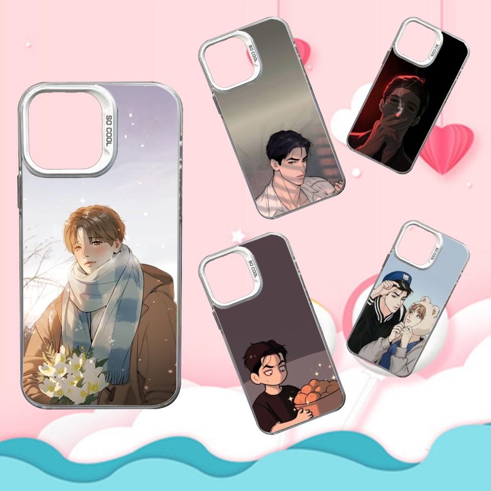 Comics J-Joo Jaekyung Phone Case For iPhone 16,15,14,13,12,11,Mini,Pro,SE,MAX White Matte Shockproof Cover