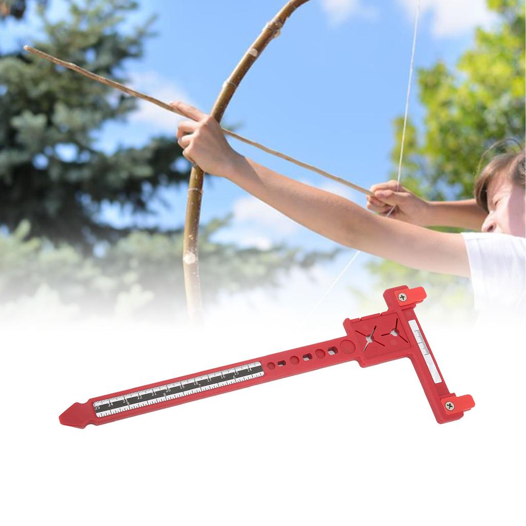 Měřicí T-pravítko Plastové Přesné Složené Recurve Luk Ladění T-pravítko pro Lukostřelbu