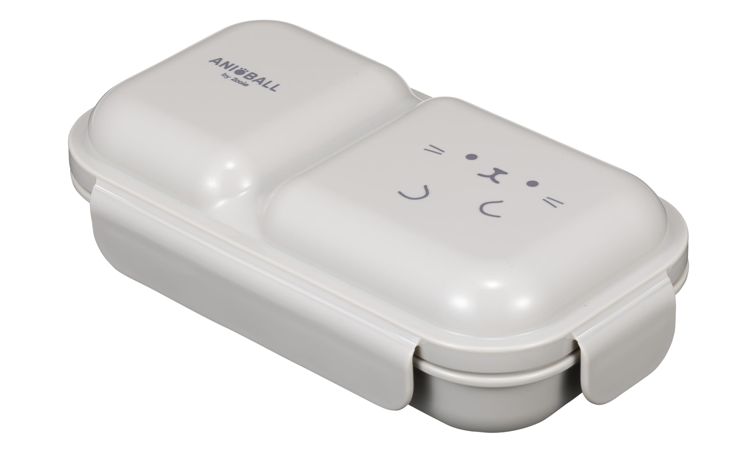 

CB Japan Bento Easy to Dome 400 мл Надежно фиксируется с помощью W-образного уплотнения, предотвращающего попадание сока Easy to Bento Aniball ANIBALL Коробка, пушистая, для сервировки, с крышкой, [Neko Ball]