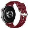 46mm Nylon Silicone Strap Lightweight Breathable Sports Watch Strap Waterproof Solid Color for Huawei Watch GT6 Pro