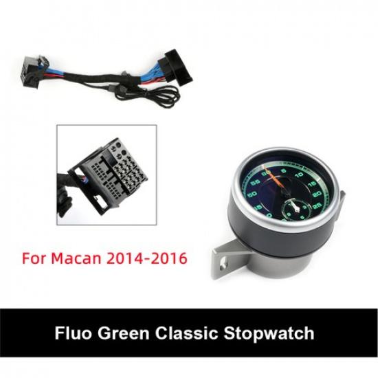 For Porsche Macan 2014-2024 Dashboard Sport Chrono Stopwatch Clock Watch Panel