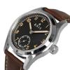 KNIS KN003-BKBRLE Retro Military Men's Watch Sapphire Crystal 38mm