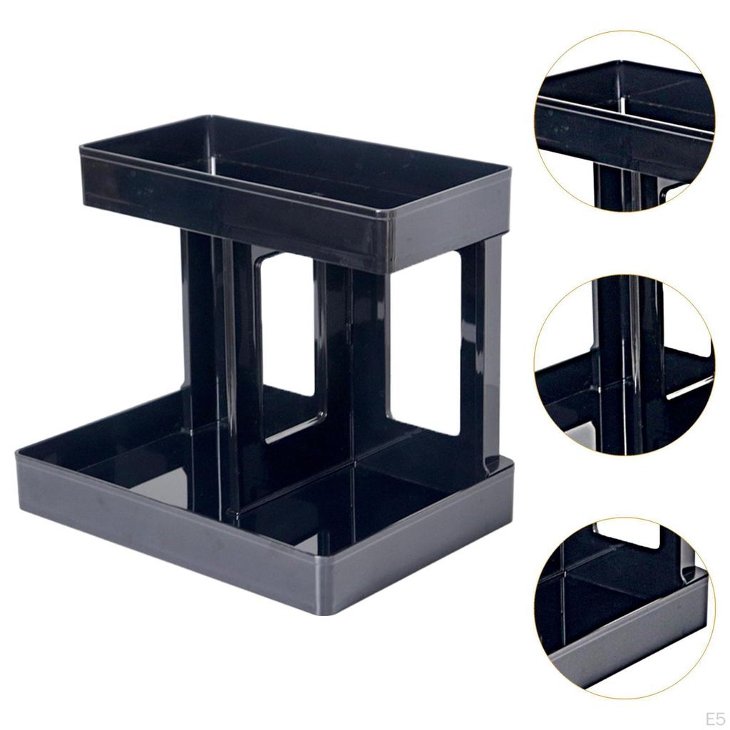 Layer Desktop Organizer Display Stand for Makeup And Accessories in Bathroom