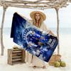 Chelsea Fc Football Player Customized Name Beach Towel Super Soft & Absorbent Suitable for Sports Travel Swimming Yoga Bathroom Beach And Pool