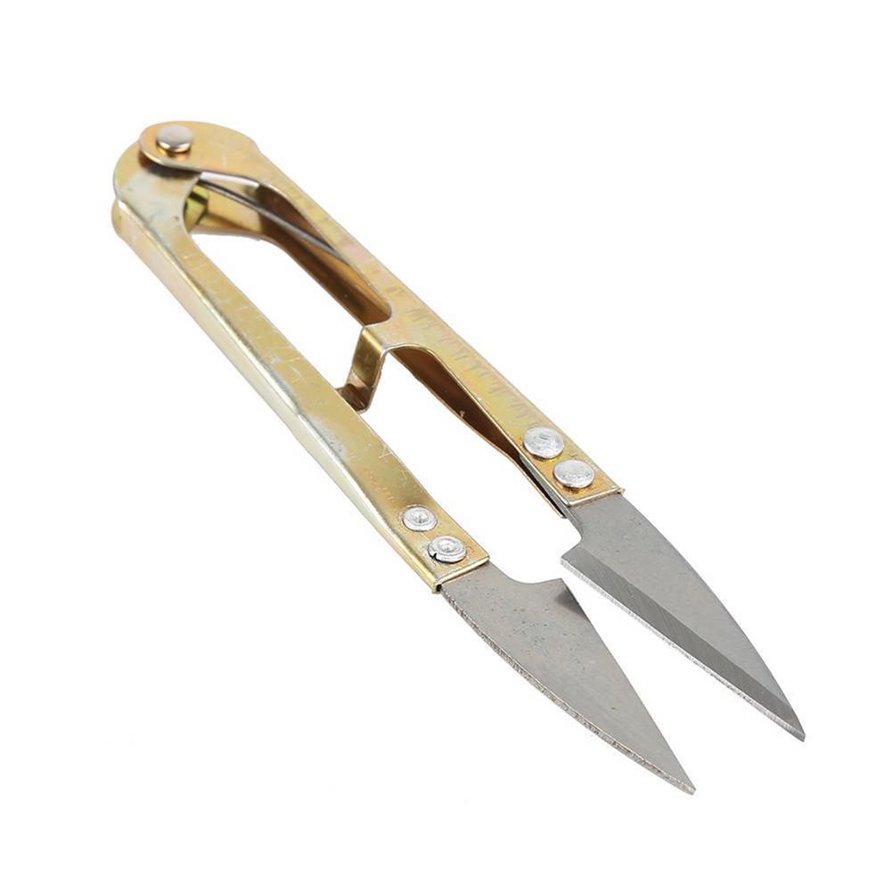 

1 шт. U-образные рыболовные ножницы мини-рыболовные ножницы инструменты резак рыболовное применение цвета линейка различной вышивки