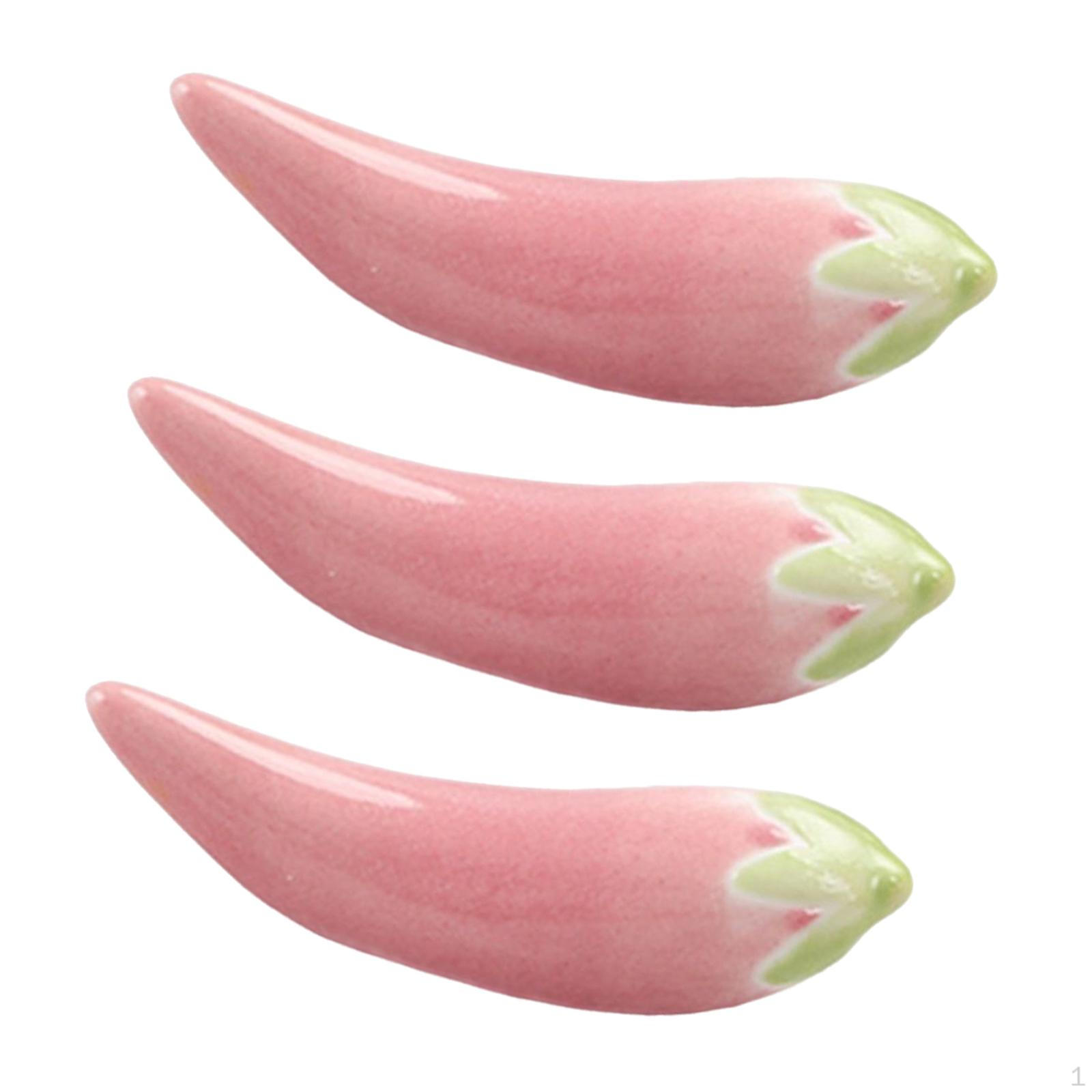 

Fork Holder Ceramic Chopsticks with , Cutlery for Utensils Pink